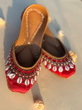 Boho Red Jutti